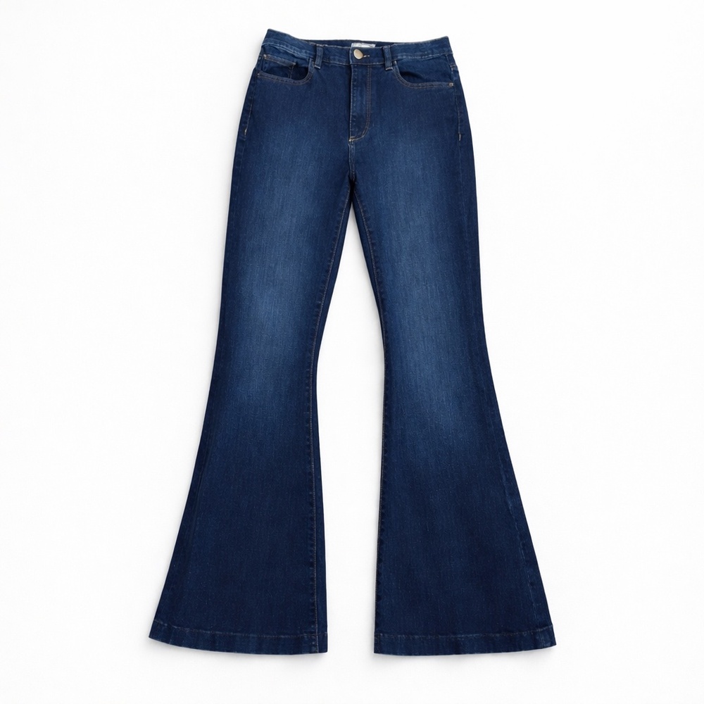 DL1961 Dark Blue Flare Jeans